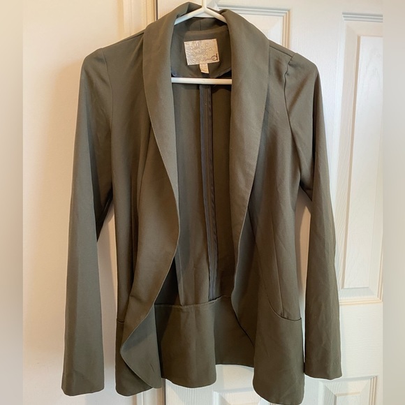 Dynamite army green blazer - Picture 1 of 3